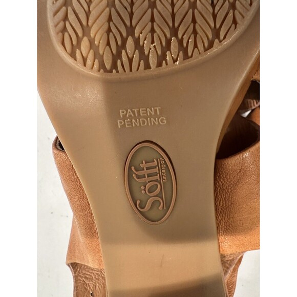 Söfft Women's Liv Candle Size 8.5M Tan Adjustable Buckle - Picture 12 of 13